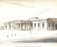 South front of the edinburgh academy william burn 1823