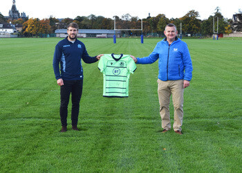 Scottish Rugby Player, Tom Brown, returns to New Field